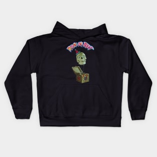 Halloween Trick or treat Jack-in-the-box Horror surprise Kids Hoodie